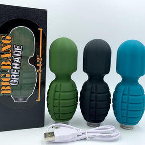 Hand Grenade 'The Big Bang' Massager Vibrator Massager Suzy Bubbles   