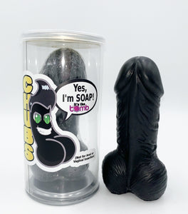 Chubs Penis Soap Collection in Cute Gift Cans, Bulk Options WHIMSICAL & NAUGHTY It's the Bomb 4 Black Chubs in Gift Cans  