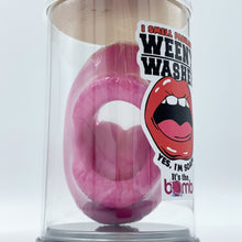 Load image into Gallery viewer, Weenie Washer Weeny Washer Mouth pink wiener Cleaner Soap in Gift Can Made in USA