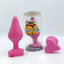 Load image into Gallery viewer, Butt Plug Soap in Orange They Come in Cute Gift Cans guest soap It&#39;s the Bomb Pink Butt Plug Soap  