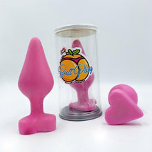 Load image into Gallery viewer, Butt Plug Soap in Purple. Comes in Cute Gift Cans WHIMSICAL &amp; NAUGHTY It&#39;s the Bomb 1 Pink Butt Plug Soap  