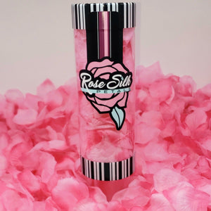 Silk Rose Pink Flower Petals. Romance Rose Petals. Pretty & Cute PG wedding Party & Celebration It's the Bomb Pink Rose Silk Petals  