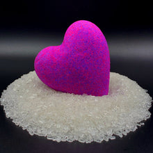 Load image into Gallery viewer, Heart Bath Bombs &#39;Black Velvet&#39; CUPIDS COURT HEART BOMBS It&#39;s the Bomb   