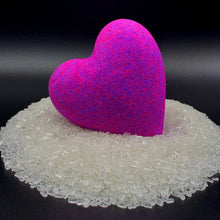 Load image into Gallery viewer, purple Heart Bath Bombs Purple &#39;Passion&#39; It&#39;s the Bomb   