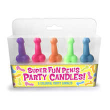 Load image into Gallery viewer, Adult Party Plates, Cups, Napkins, Candles &amp; Suckers plates and napkins Entrenue Penis Party Candles  