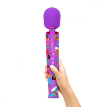 Load image into Gallery viewer, Le Wand Vibration &#39;Feel My Power&#39; Wand Vibrator- Jade Purple Brown Massager