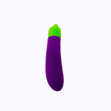 Load image into Gallery viewer, Emoji Vibes: CHICKIE, Strawberry, Chili Pepper, Pickle, Queeni, Cherry, Eggplant &amp; Banana Massage &amp; Relaxation It&#39;s the Bomb® Eggplant Vibe  