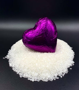 Heart Bath Bombs, Pink Heart Individuals 'Pink Unicorn' CUPIDS COURT HEART BOMBS It's the Bomb 'Purple Passion'  