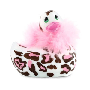 Duckie Gorgeous Gold Paris Vibration Massager Bath Toy Massager It's the Bomb Wild Pink Panther Duckie Paris 'I Rub My Duckie® Duck Massager  