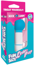 Load image into Gallery viewer, Vibrator Fun Sized LALA POP, Rock Candy Blue
