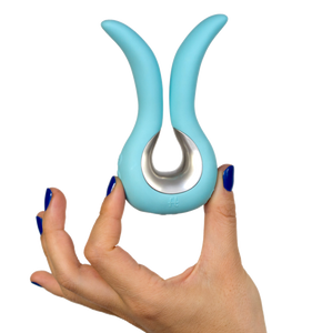 Mini aqua blue Vibrator, Gvibe breast cancer awareness pink vibrator, Women g-spot vibrator, Mini Vibrator, Men or Women vibrator, prostate vibrator aqua blue