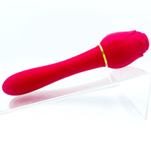 Load image into Gallery viewer, rose bud sucking rose sex toy, sucking rose Bud with Vibrating Stem vibrator by It&#39;s the Bomb rosegasm, viral rose 