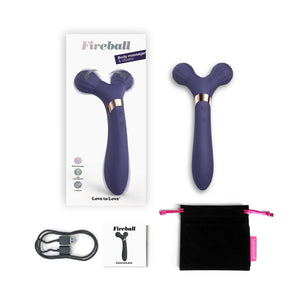 Love to Love Fireball Body Massager - Plum Star or Midnight Indigo