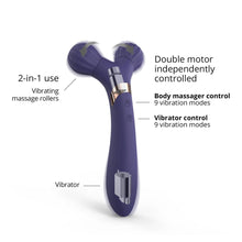 Load image into Gallery viewer, Love to Love Fireball Body Massager - Plum Star or Midnight Indigo