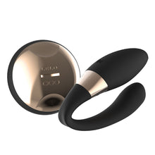 Load image into Gallery viewer, vibrator, remote control, hands free, LELO Tiani Duo Black, couples vibrator