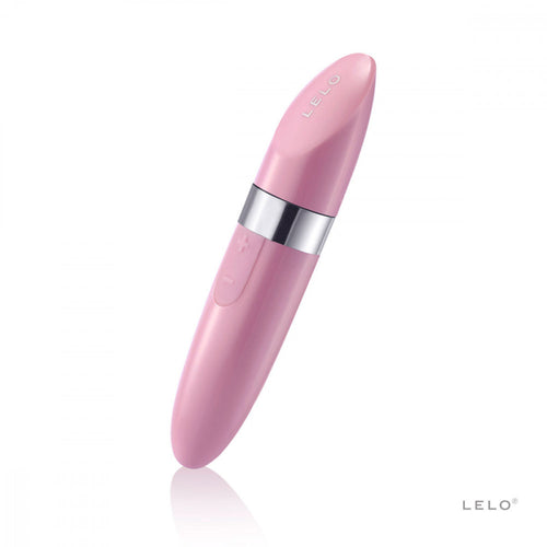 Pink lipstick vibrator vibe by LELO travel waterproof, rechargeable, vibrator