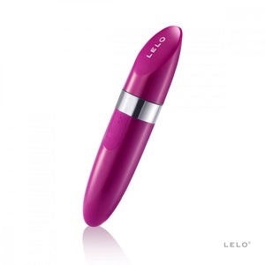 deep rose lipstick vibrator vibe by LELO travel waterproof, rechargeable, vibrator