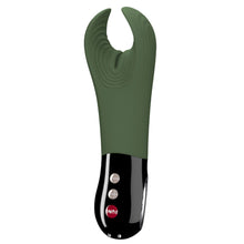 Load image into Gallery viewer, Penis vibrator manta military green, moss green, couples penis sex vibrator Jewels Fun Factory