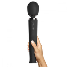 Load image into Gallery viewer, black wand vibrator, wand massage, best wand vibrator, wand massager, magic wand, vibrators, magic wand vibrator, rechargeable wand vibrator, vibration therapy tool, what is the best wand vibrator, powerful vibrator, magic wand vibrators buyers guide, is the wand massager a vibrator?, rechargeable magic wand vibrator review, best vibrator, le wand vibes, doxy wand, using a vibrator, best vibrators, how to use a vibrator, bdsm wand, massage wand tool