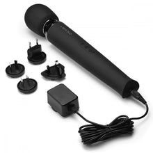 Load image into Gallery viewer, Black Le wand vibrator, wand massage, best wand vibrator, wand massager, magic wand, magic wand vibrators, rechargeable wand vibrator, vibration therapy tool, what is the best wand vibrator, powerful vibrator, magic wand vibrators buyers guide, is the wand massager a vibrator?, rechargeable magic wand vibrator review, best vibrator, le wand vibes, best vibrators, how to use a vibrator, bdsm wand, massage wand tool