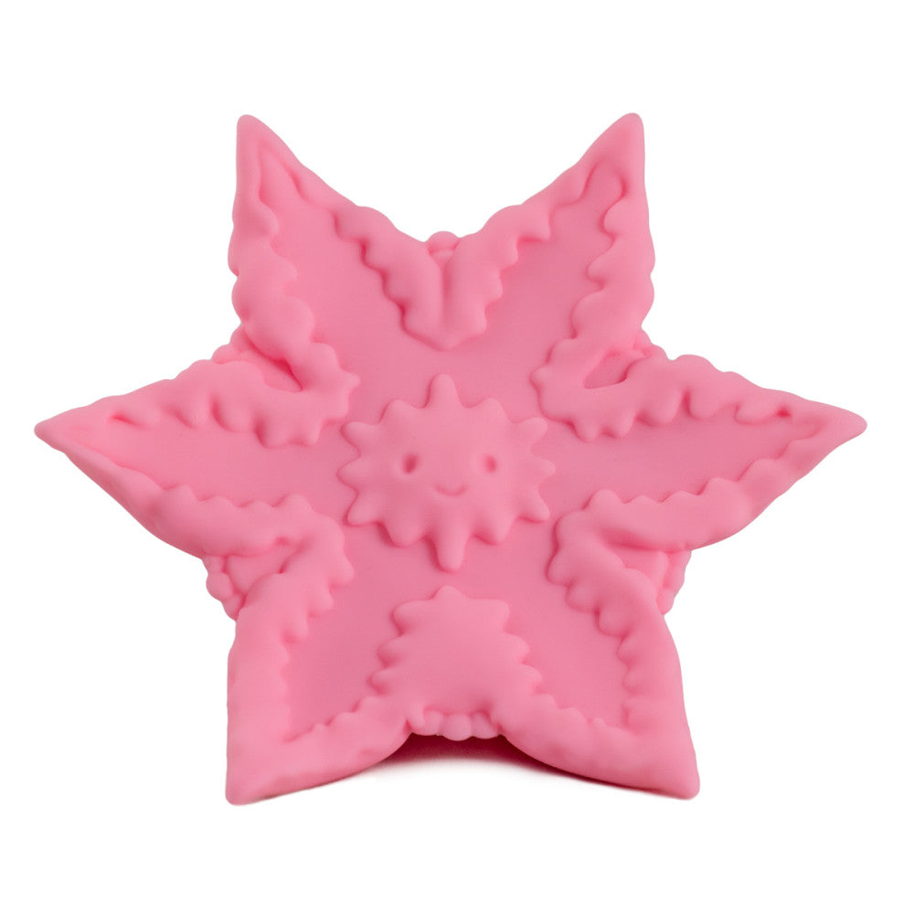 starfish vibrator Bath sex Toy Starsi' Starfish Waterproof grinding Vibrator bath massager rose color