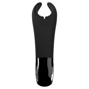 Penis vibrator manta, black, couples penis sex vibrator Jewels Fun Factory