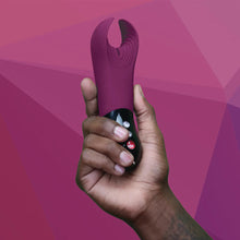 Load image into Gallery viewer, Penis vibrator manta garnet red, couples penis sex vibrator Jewels Fun Factory