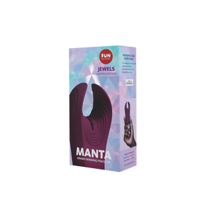 Penis vibrator manta garnet red, couples penis sex vibrator Jewels Fun Factory