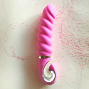 Gjack 2 Vibrator with Bio-Skin™ by G-vibe, waterproof sex toy, magnetic click rechargeable pink