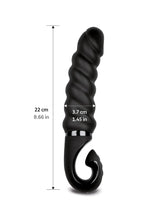 Load image into Gallery viewer, Gjack 2 Vibrator with Bio-Skin™ by G-vibe, waterproof sex toy, magnetic click rechargeable black