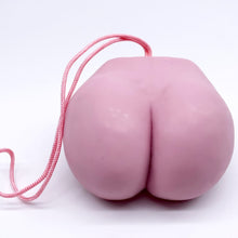 Load image into Gallery viewer, Bubble Butt &#39;Soap on a Rope&#39; Pink, Nude, Purple or Black WHIMSICAL &amp; NAUGHTY It&#39;s the Bomb Nude  