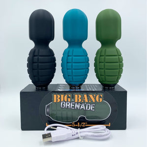 Hand Grenade Massager 'Big Bang' Vibrator Massager Suzy Bubbles   