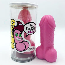 Load image into Gallery viewer, pink penis Soap, chubs in Gift Cans by it&#39;s the Bomb