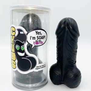 black penis Soap, chubs in Gift Cans by it's the Bomb
