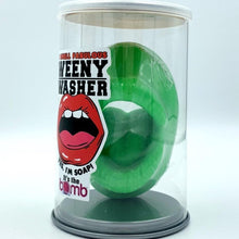 Load image into Gallery viewer, green weenie washer, martian green weeny washer penis soap gag gift for mans dick soap