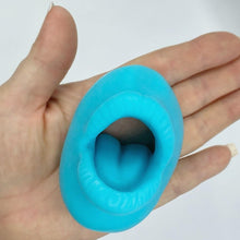 Load image into Gallery viewer, Blue weenie washer, blue weeny washer dick soap, mouth shaped penis cleaner soap gag gift for men dick soap