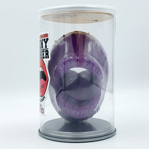 purple weenie washer, purple weeny washer dick soap, mouth shaped penis cleaner soap gag gift for men dick soap