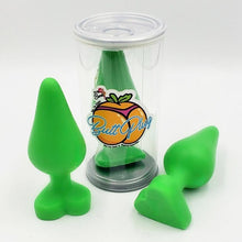 Load image into Gallery viewer, Butt Plug Soap in Orange They Come in Cute Gift Cans guest soap It&#39;s the Bomb Green Butt Plug Soap  