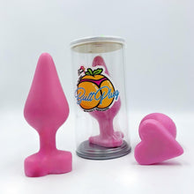 Load image into Gallery viewer, Butt Plug Soap in Martian Green Comes in Gift Cans WHIMSICAL &amp; NAUGHTY It&#39;s the Bomb Pink Butt Plug Soap  