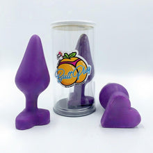 Load image into Gallery viewer, Butt Plug Soap in Martian Green Comes in Gift Cans WHIMSICAL &amp; NAUGHTY It&#39;s the Bomb Purple Butt Plug Soap  