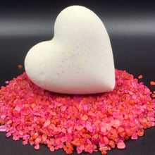 Load image into Gallery viewer, white Heart Bath Bombs &#39;Wicked&#39; White  