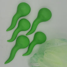 Load image into Gallery viewer, St Patrick Shamrock Green Sperm Spermies in a Cute Pop Top Gift Can Whimsical Soaps It&#39;s the Bomb   