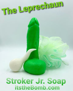 Stroker Jr. Penis Soap & Spermie; Pink, Black, Purple or Blue WHIMSICAL & NAUGHTY Dirty Clean Fun   