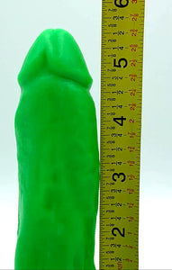 Stroker Jr St Patrick Green penis soap with suction cup white spermie soap