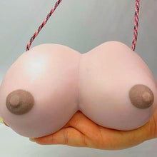 Load image into Gallery viewer, Boobie, Booby Breast &#39;Soap on a Rope&#39; Beautiful boobs &amp; Erotic Soap on a rope by It&#39;s the Bomb