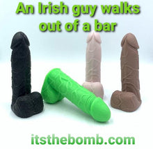 Load image into Gallery viewer, St Patrick&#39;s Irish Shamrock Green Penis Nutz dick soaps
