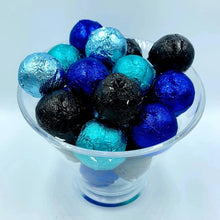 Load image into Gallery viewer, PooBombs, Hanukkah Blue Party Colors 12-Pack Box of all Blue POOBOMBS It&#39;s the Bomb His PooBombs. Combination Black, Teal &amp; Light Blue  