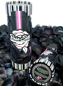 Silk Rose Black Flower Petals. Romance Rose Petals. A Cute Effect PG wedding Party & Celebration It's the Bomb   