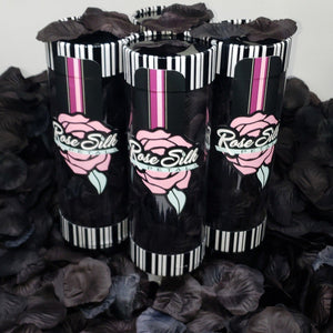 Silk Red Rose Flower Petals wedding Party & Celebration It's the Bomb 3 Tubes of Black Silk Rose Petals  