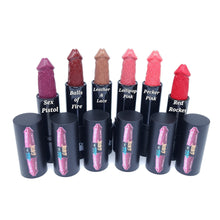 Load image into Gallery viewer, Penis Lipsticks, Just the Tip, penis Party dick lipstick, Lipsdick, penis shaped lipstick